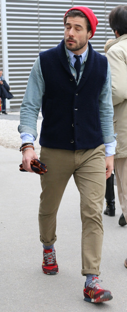 クラシコからミックスへ、着こなしもグローバル化【ピッティSNAP】