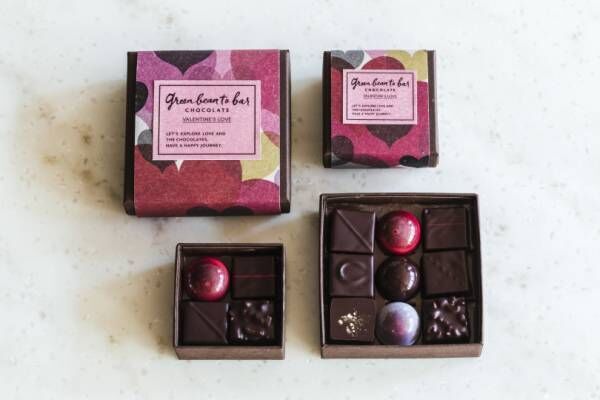 green bean to bar CHOCOLATE、カカオとローズが香るバレンタイン限定コレクションを発売