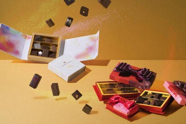 アンリ・ルルーのバレンタインコレクション発売! “味”と“香り”を楽しむ新作ボンボン・ショコラ4種登場