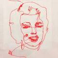 ウォーホル、マリリン・モンローなど時代のアイコンを刺繍する、アーティストMUの個展