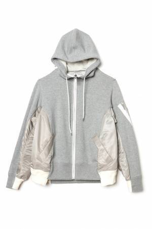 サカイ、ハイブリッドシルエットのカプセルコレクション発売! MA-1がドッキングしたパーカーなど計8型