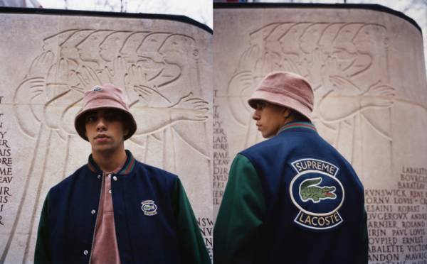 ラコステ×シュプリームの第2弾コラボコレクション発売。注目はセットアップ&スタジャン