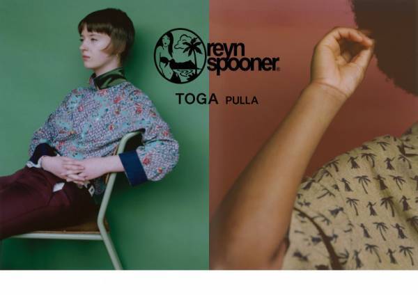 トーガ プルラ×レインスプーナー、再コラボでアイテム2型を展開! 新宿伊勢丹でポップアップも