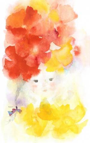 いわさきちひろと飛田正浩のスポークン ワーズ プロジェクトがコラボした展覧会がちひろ美術館で開催