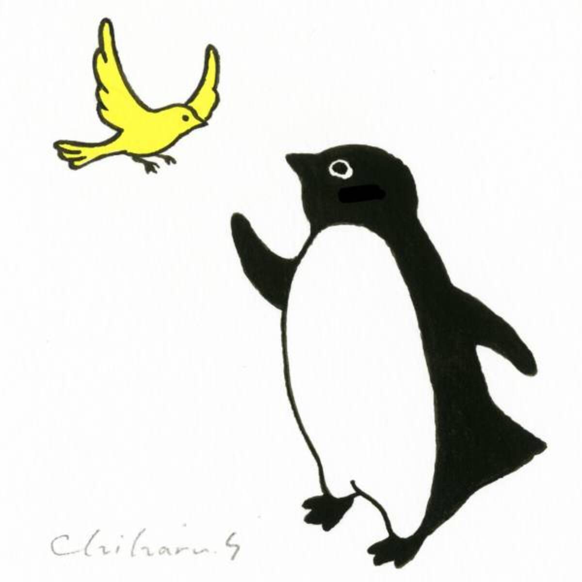 Suicaのペンギンでお馴染み 坂崎千春のペンギン原画100点が新宿伊勢丹に 新作も登場 18年5月8日 ウーマンエキサイト