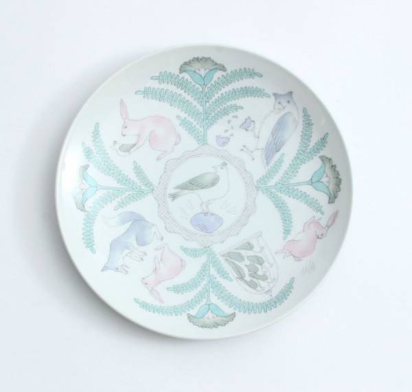 人気イラストレーター元永彩子の作品がテーブルウエアに、パスザバトン表参道で展示会が開催