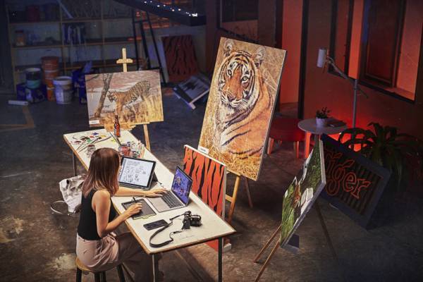 ケンゾーが野生のトラを救う新プロジェクトをスタート!