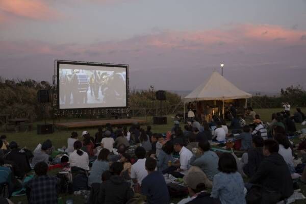 2夜限りの野外映画館が三浦半島最南端の島・城ヶ島で開催! 海を臨む会場で3つのオリジナル作品を上映