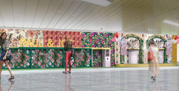 ポール & ジョー、新作コスメを自由に試せるイベントを新宿駅と阪急梅田駅で開催! ジャイアントネコも登場
