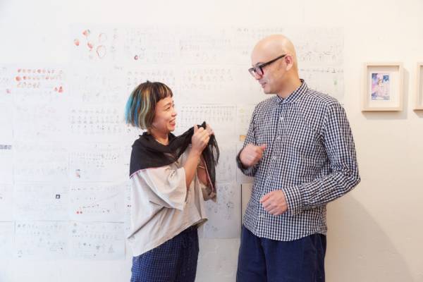 アーティスト・田中麻記子と森岡書店店主・森岡督行の展示と本と恋のお話【INTERVIEW】