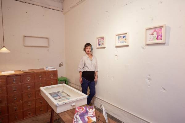 アーティスト・田中麻記子と森岡書店店主・森岡督行の展示と本と恋のお話【INTERVIEW】