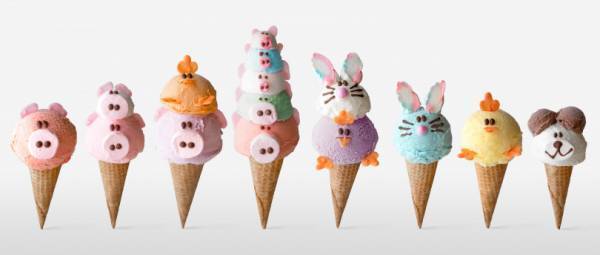 カルフォルニア発の人気ジェラートショップが原宿にオープン! 動物の愛らしい顔がモチーフ