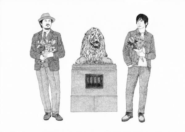 スキマスイッチが三越伊勢丹とコラボ 初の写真展を開催 ライオン像 とのコラボグッズも登場 2018年9月28日 ウーマンエキサイト 1 2