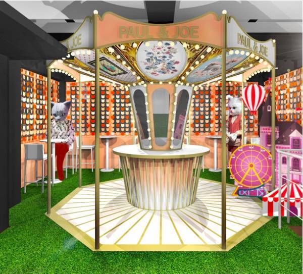 ポール ＆ ジョー、限定キットや人気コスメが並ぶポップアップ! “猫”づくしの空間が表参道に登場