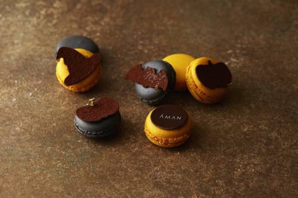 アマン東京のハロウィーン限定アフタヌーンティー! ゴーストやコウモリモチーフの愛らしいスイーツが並ぶ