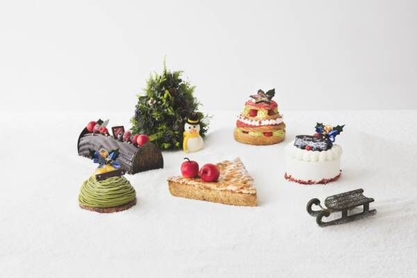 アンダーズ 東京のクリスマス、限定アフタヌーンティーやツリー型モンブランのクリスマスケーキが登場