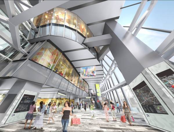 渋谷駅の真上に47階建ての「渋谷スクランブルスクエア」が2019年秋開業! 展望台や商業施設も