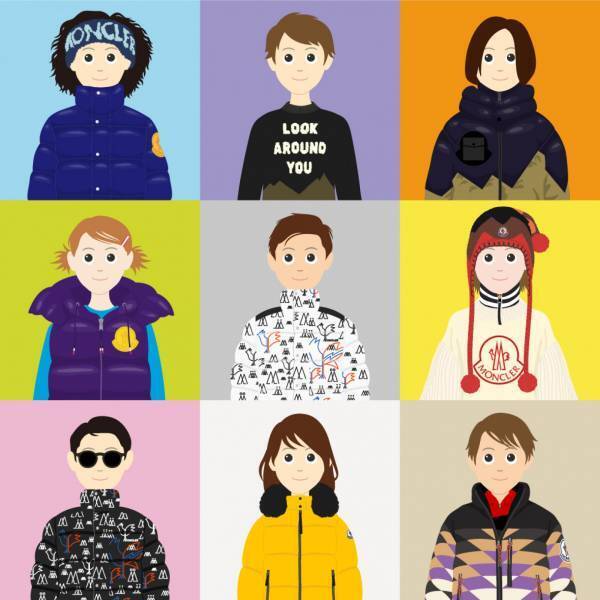 グルーヴィジョンズのチャッピーとモンクレールとのコラボが3日間だけ実現