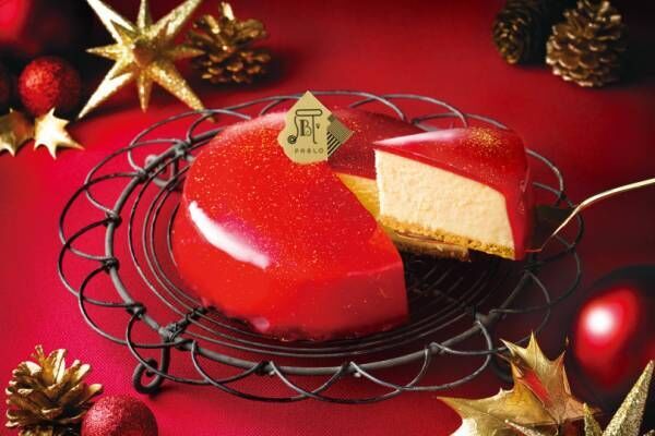 チーズタルト専門店「パブロ」から、真っ赤なサンタクロースカラーのチーズタルトが登場!