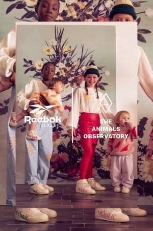 リーボック クラシックから、スペインの人気キッズブランドとコラボしたキッズスニーカーが発売