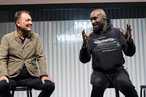 イケア×ヴァージル・アブローのコラボコレクション、プレローンチイベントで4種類のラグが登場【レポート】