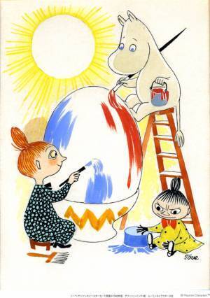 ムーミンの原画やスケッチなど約500点を展示する「ムーミン展」が六本木で開催