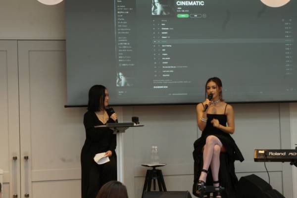 BENI、Spotifyの新イベント「Spotify New Music Place」で女性ファン限定のティーパーティー【レポート】