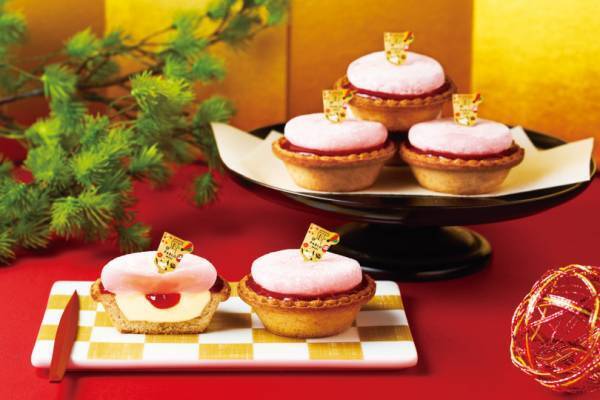 チーズタルト専門店のパブロから、ジューシーでもちもちとした「いちご大福」をイメージしたタルトやパフェが登場