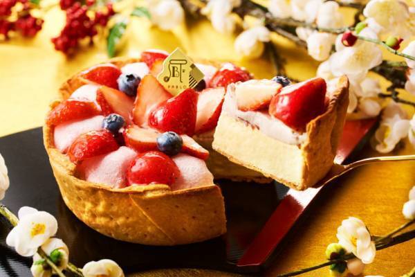 チーズタルト専門店のパブロから、ジューシーでもちもちとした「いちご大福」をイメージしたタルトやパフェが登場