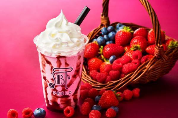 パブロの新作スムージー「つぶつぶミックスベリー」、3種のベリーが爽やかで甘酸っぱい味わい