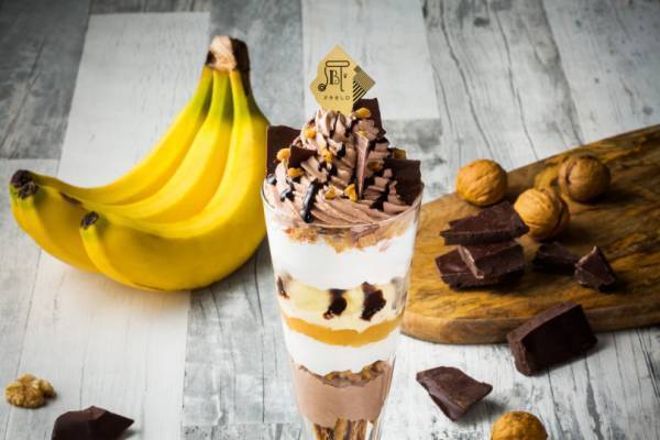 パブロの新作は3種のチョコレート×バナナの組み合わせ! ほろ苦くて優しい甘さのタルトとパフェが登場
