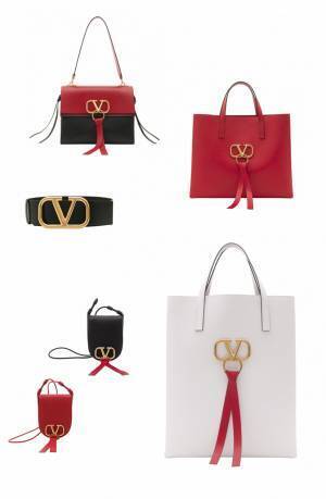 ヴァレンティノ ガラヴァーニから、新“Vロゴ”のバッグ「VRING-Vリング」がローンチ
