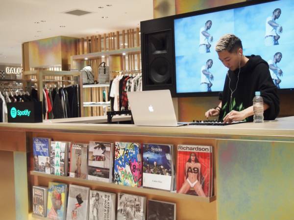伊勢丹メンズにDJブース常設。Spotifyとも連動したカルチャーの発信拠点を新設