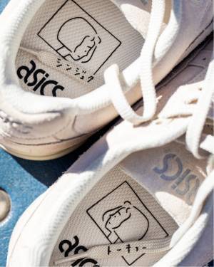 アシックスタイガー×長場雄、「シブヤ」「シンジュク」のスニーカー発売