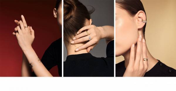 シャネルのアイコンジュエリー「ココ クラッシュ」にフープイヤーカフが初登場