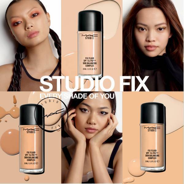 M・A・Cの「スタジオ フィックス フルイッド」と「パウダー キス リップスティック」に新色が仲間入り