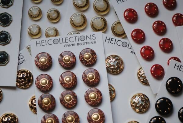 1,000種類以上のボタンがラインアップ! 新宿伊勢丹にてフランスのボタン収集家のコレクションを販売