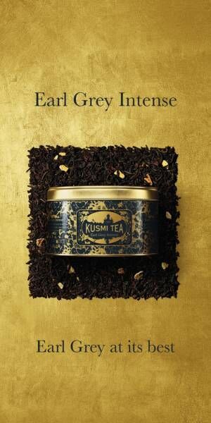 KUSMI TEAの新作「アールグレイ インテンス」、香り高いブラックティーとベルガモットのアイコニックなレシピ