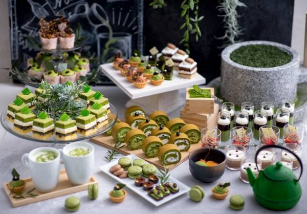 ホテルニューオータニ大阪で、抹茶とチョコレートを思う存分楽しめるスイーツビュッフェを開催