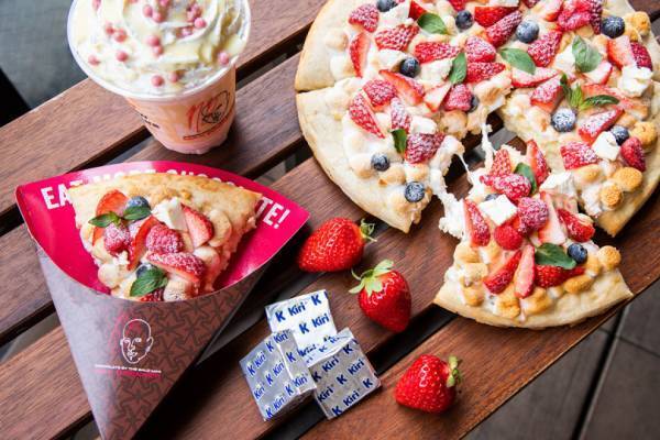キリ クリームチーズが、表参道と原宿エリアの人気店とコラボ! 濃厚でクリーミーな限定メニューを提供