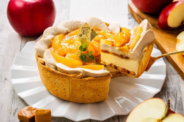 パブロから「アールグレイ香るキャラメルアップル」を使用した新作タルトとパフェが登場!