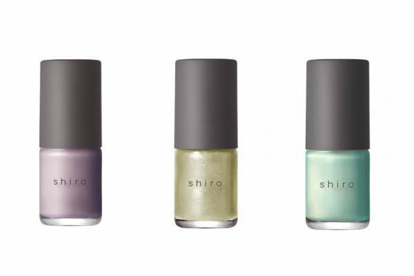 shiroの夏コスメは涼しげなペールトーン。「亜麻ネイル」と「エッセンスリップ」に限定色が仲間入り