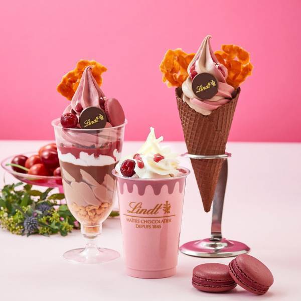 リンツ初、フルーツフレーバーの夏限定ソフトクリームを発売! 6月の果実はチェリー