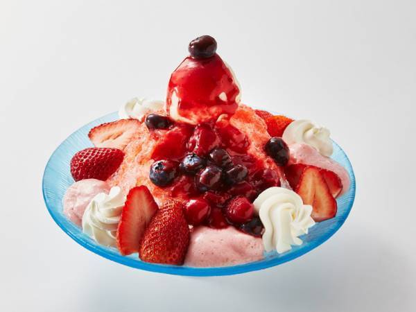 メロンやパイナップルの器に盛られたかき氷! ホテル日航大阪で「プレミアムかき氷」を提供