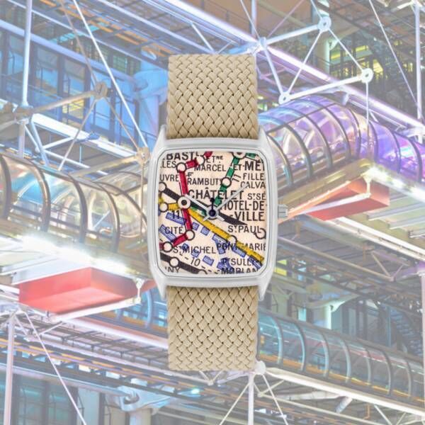 パリ発の腕時計ラプス、60～80年代のレトロなアートピースを採用した新作が登場