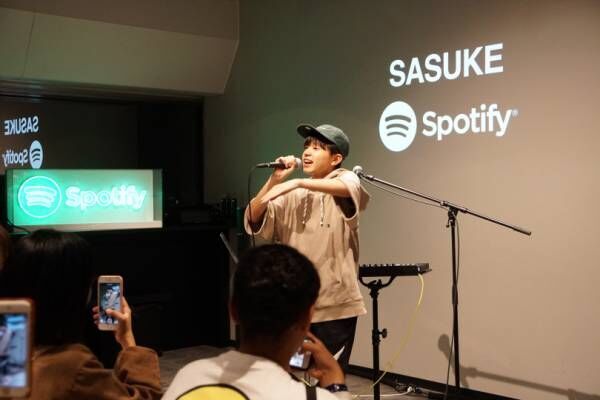 若き才能、16歳になったばかりのSASUKEが魅せた特別なライブ【レポート】