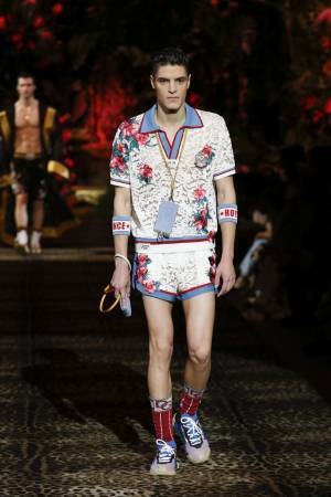 【ルック】ドルチェ＆ガッバーナ2020春夏メンズコレクション