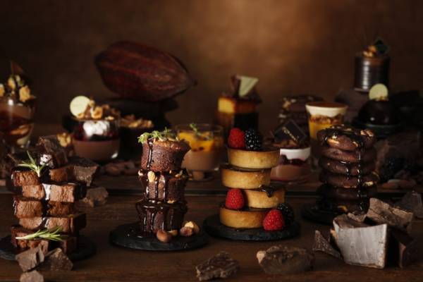 秋のウェスティンホテル東京、人気のチョコレートアフタヌーンティーに加えデザートブッフェも登場