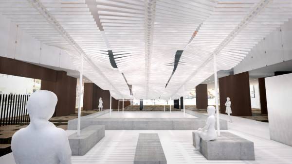 東京ミッドタウンに霧に包まれたデジタルアート庭園が出現。夏の涼を体感