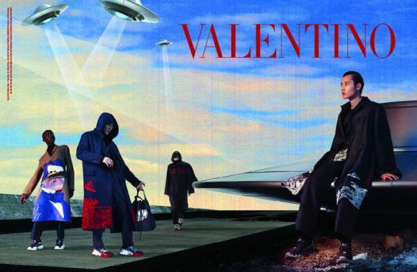 ヴァレンティノ×アンダーカバーの秋冬メンズが発売! 高橋盾による広告ビジュアルも公開